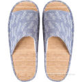 Open Toe Slippers Summer Breathable Thick Bamboo Sole Slippers Supplier